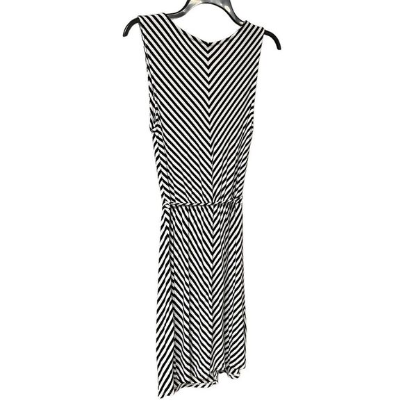 😊 3/$30 summer dress B&W w/ tie at waist, from Target (Merona) Sz M - Picture 5 of 10